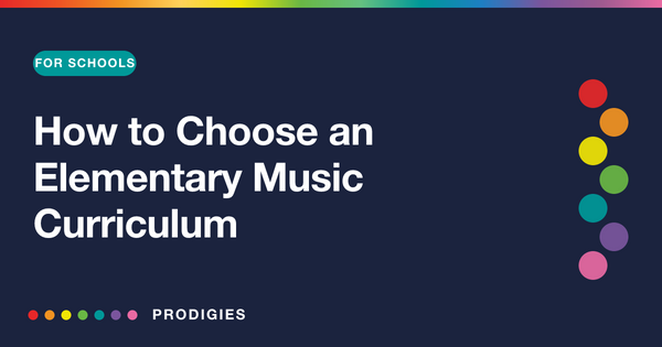 How to Choose an Elementary Music Curriculum