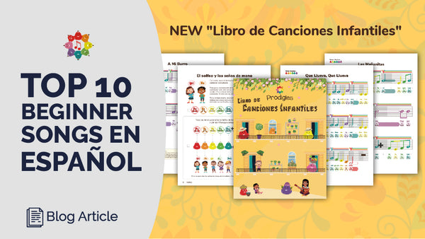 NEW Spanish Songbook for Kids - Libro de Canciones Infantiles