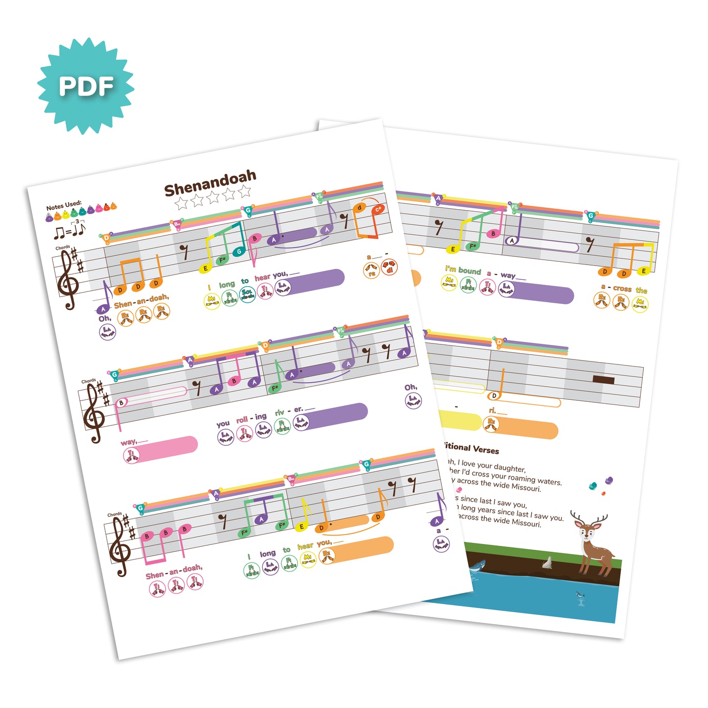 Shenandoah - D Major - My First Swingin' Songbook