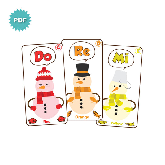 Solfege Snowpeople