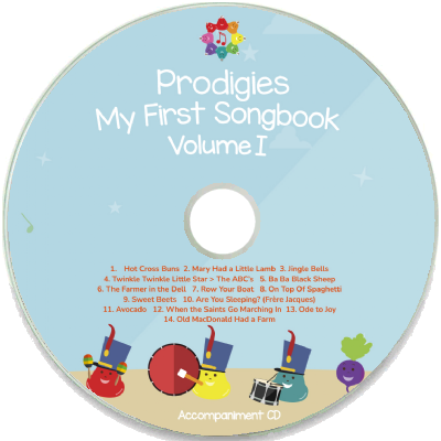 My First Songbook: Vol I (Accompaniment CD)
