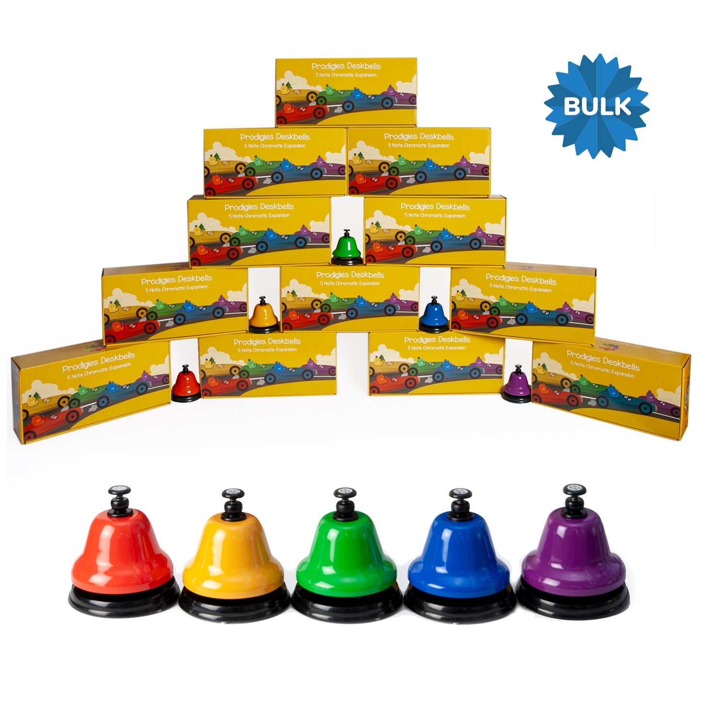 12 x Chromatic Deskbell Expansion (5 Chromatics)