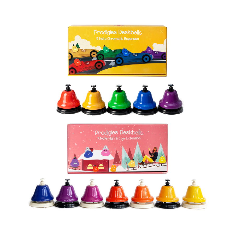 Prodigies Deskbell Expansion Bundle — chromatic and high/low together