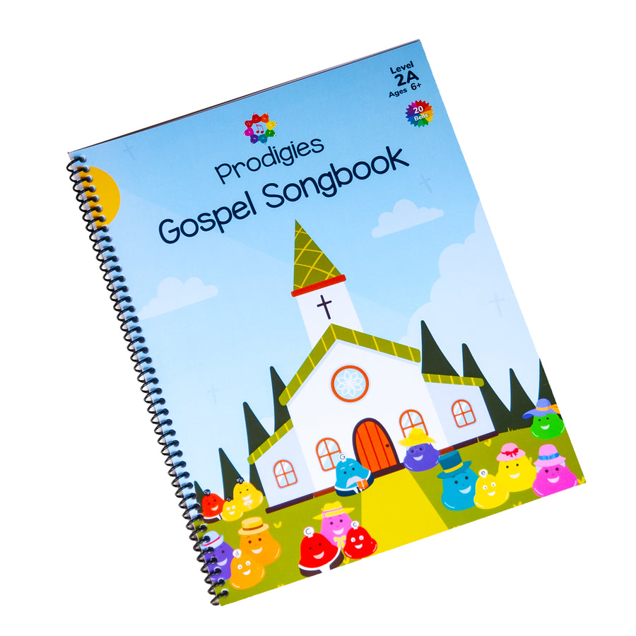 Gospel Songbook cover — 20 colorful gospel and church arrangements