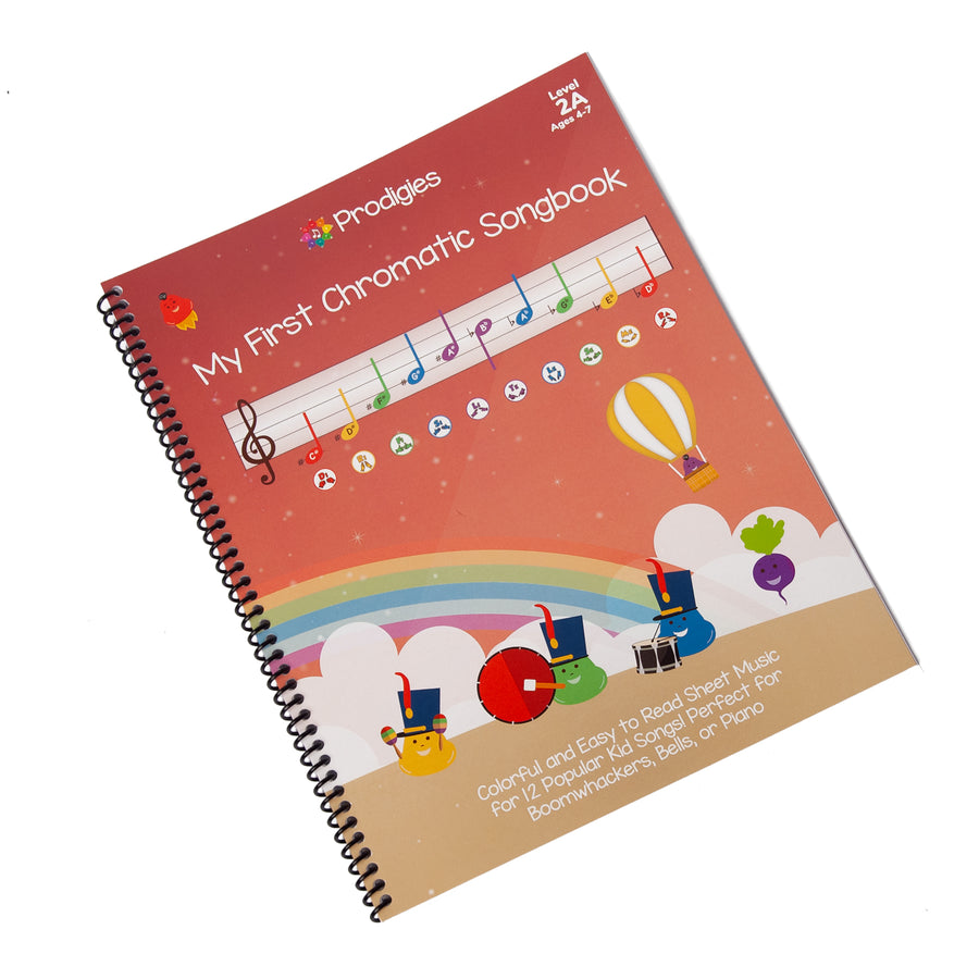 My First Chromatic Songbook cover — 12 chromatic songs for kids