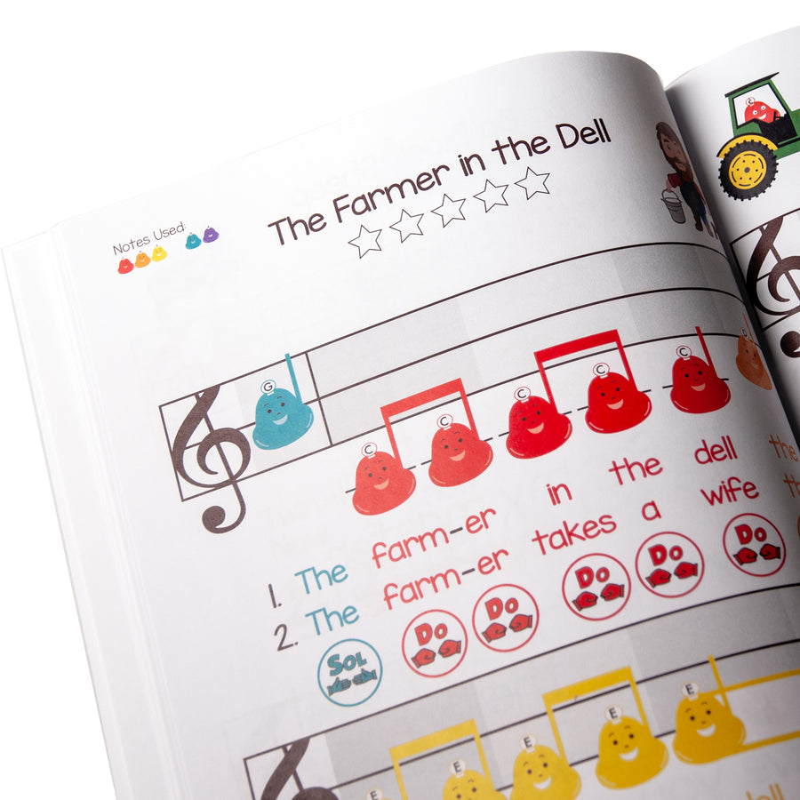 My First Songbook Volume I interior page sample