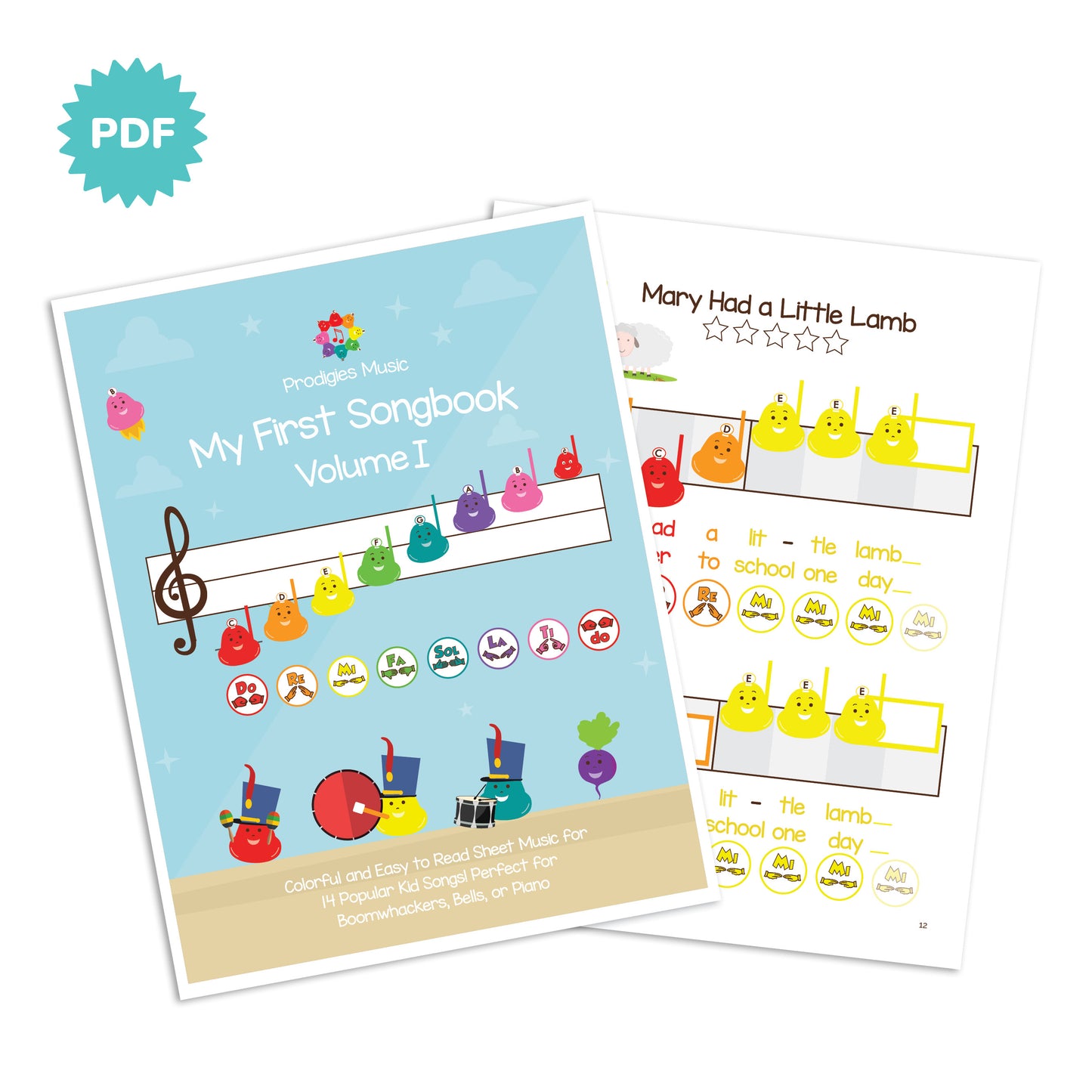 My First Songbook: Vol I (PDF eBook)