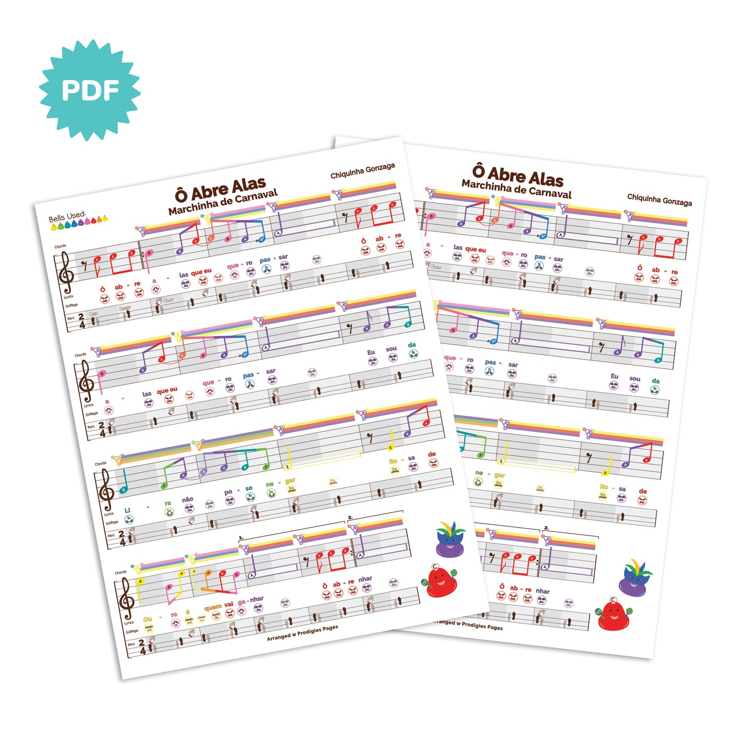 Ô Abre Alas” (Fixed Do & Moveable Do)