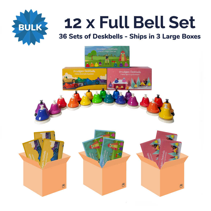 12 x Full Deskbell Set