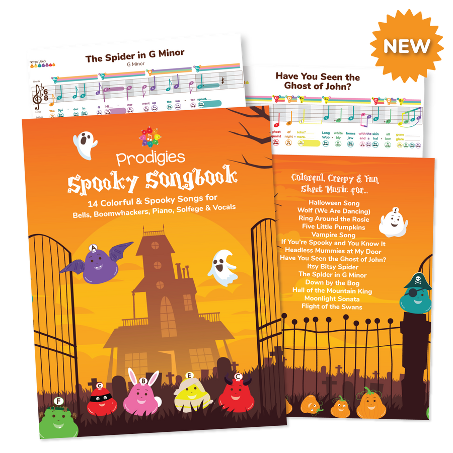 Spooky Songbook — 14 Halloween-themed songs for kids