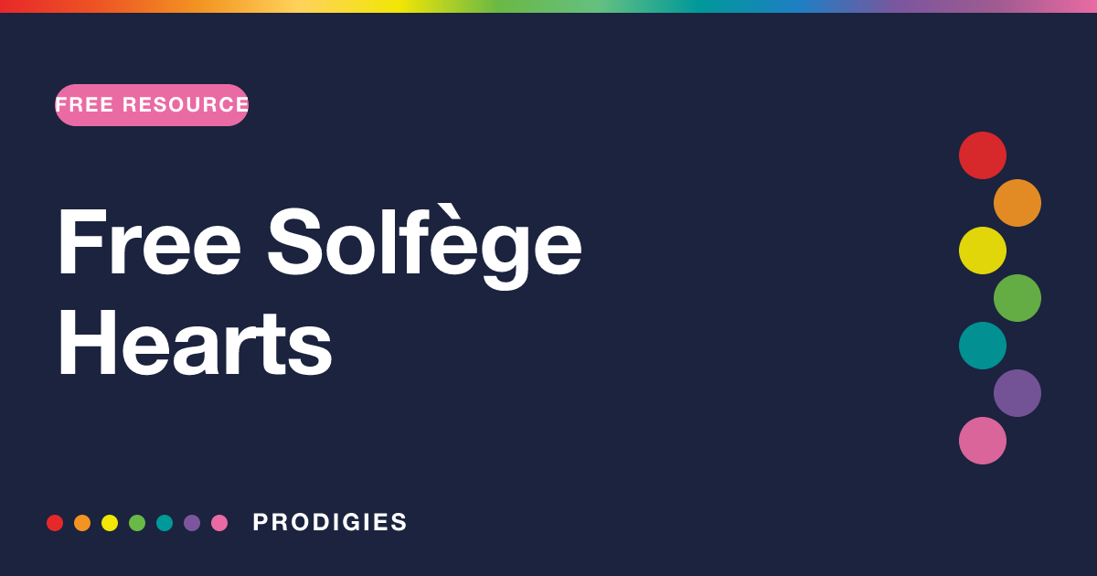 Free Solfège Hearts