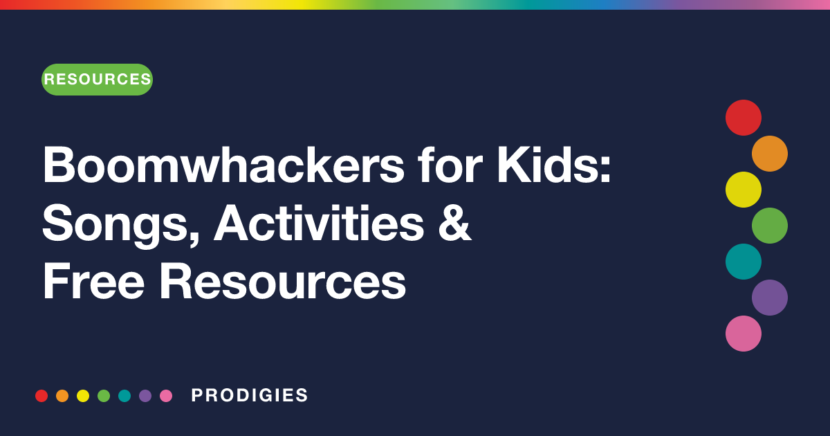 Boomwhackers for Kids: Songs, Activities & Free Resources