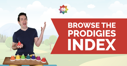 [NEW PRODIGIES INDEX] Browse ALL 600 Colorful Video Music Lessons Inside the Prodigies Index!