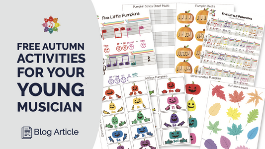 Free Fall Musical Printables and Activities