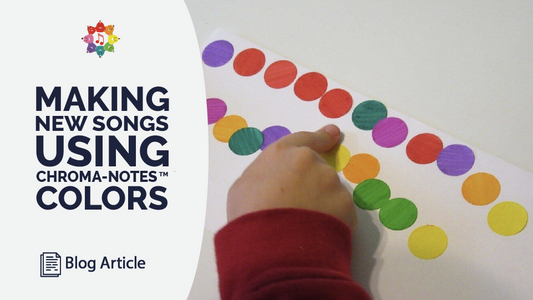 Making New Songs Using Chroma-Notes Colors