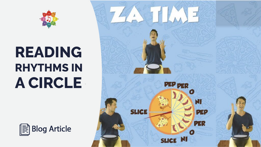 Reading Rhythms in a Circle - Fractions, Za Time, TED Ed, Note Knacks & Figure