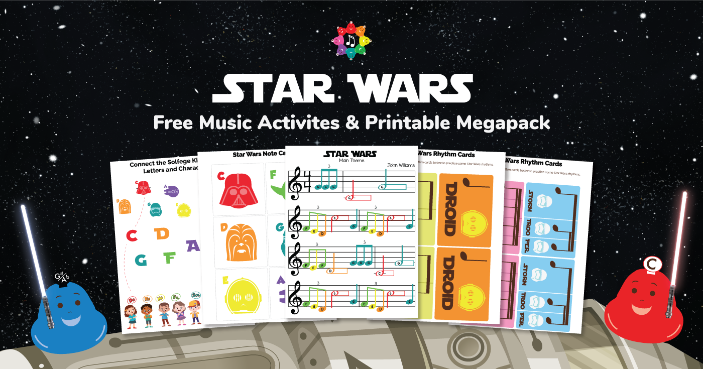 Free Star Wars Music Lesson Materials