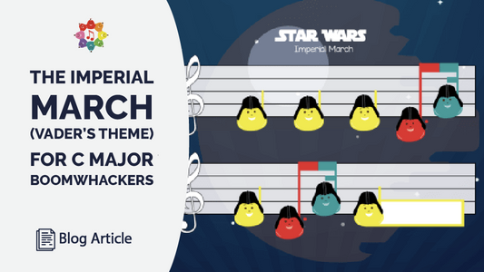 The Imperial March (Vader's Theme) for C Major Boomwhackers!