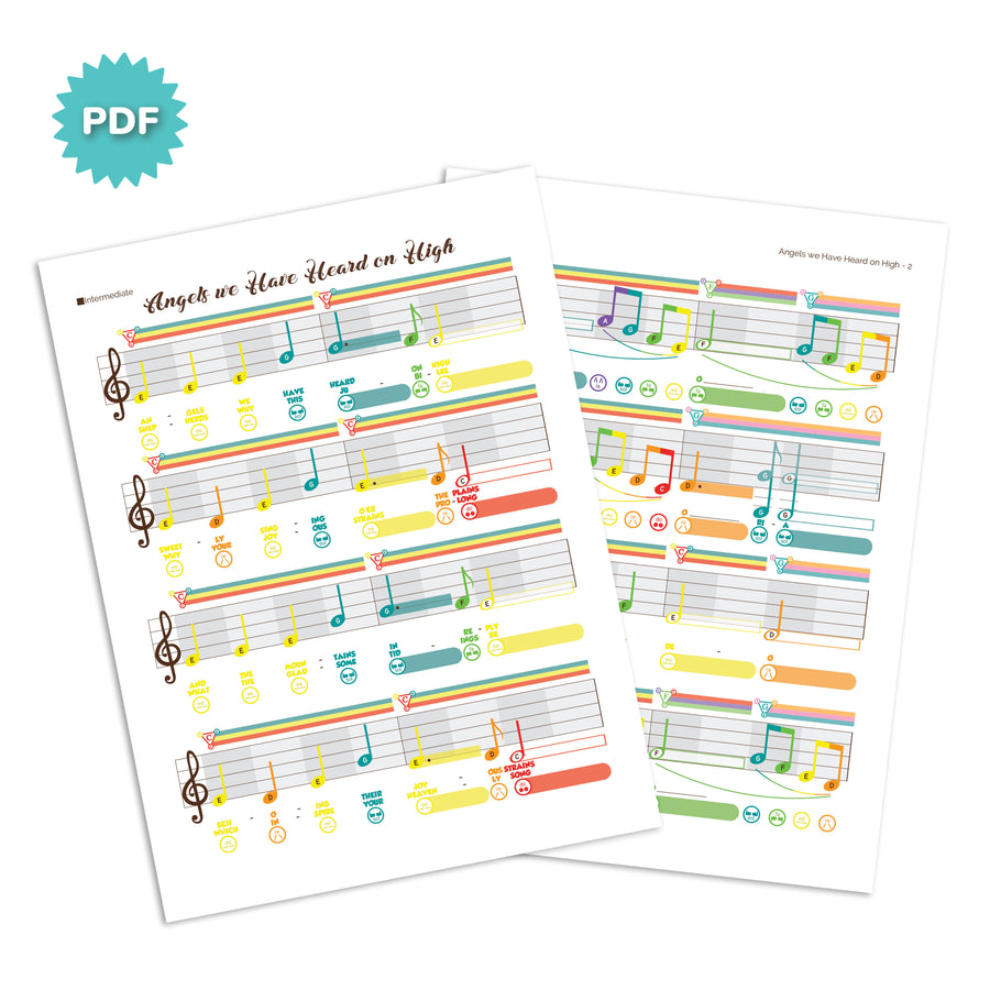 Angels we Have Heard on High - C Major - Holiday Prodigies