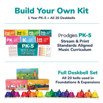 Build Your Own Kit — PK-5 Curriculum with 20-bell set