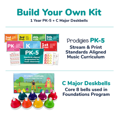 Build Your Own Kit — PK-5 Curriculum with 8 C Major bells