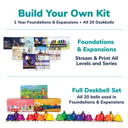Build Your Own Kit — Foundations + Expansions with 20-bell set