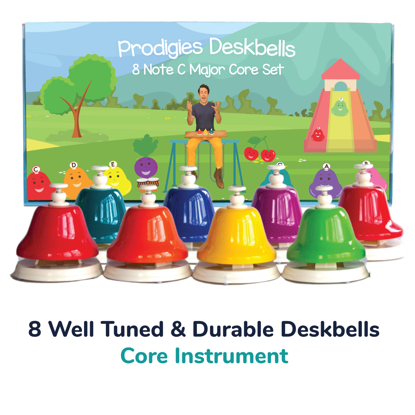 [BACKORDER - SHIPS JULY] Prodigies Deskbells (C Major)