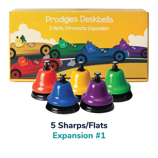 [BACKORDER - SHIPS JULY] Chromatic Deskbell Expansion (5 Chromatics)