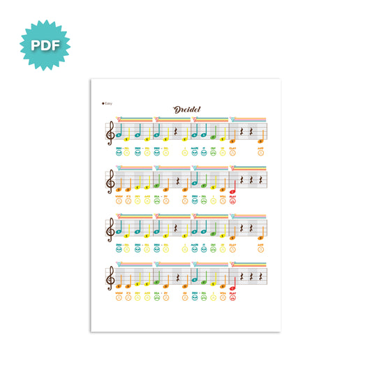 Dreidel - C Major - Holiday Prodigies