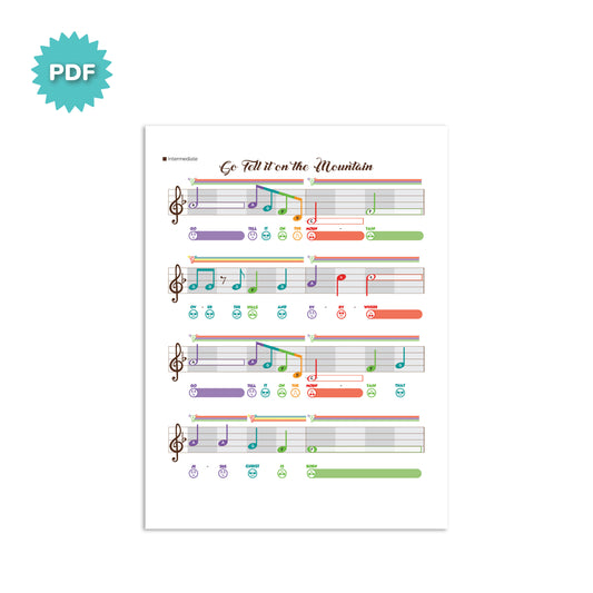 Go Tell it on the Mountain - F Major - Holiday Prodigies