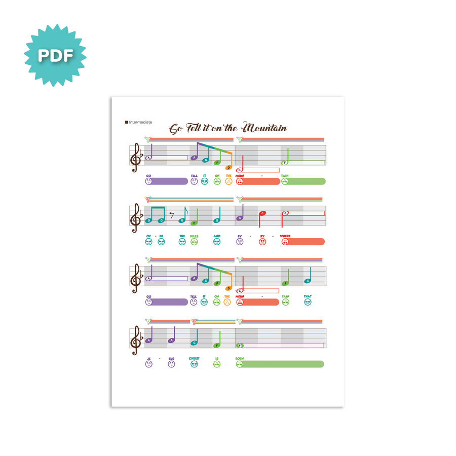 Go Tell it on the Mountain - F Major - Holiday Prodigies