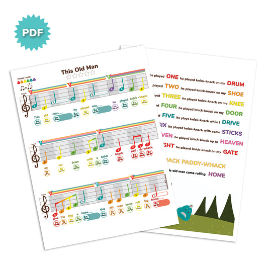 This Old Man - C Major - My First Swingin' Songbook