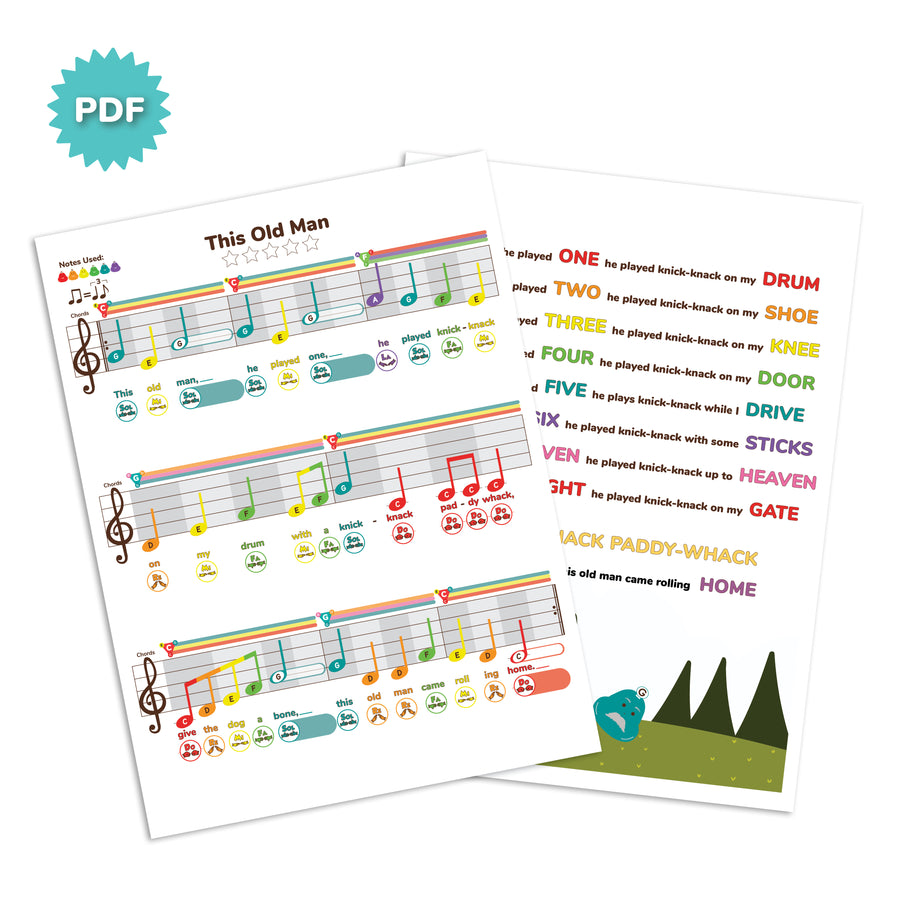 This Old Man - C Major - My First Swingin' Songbook