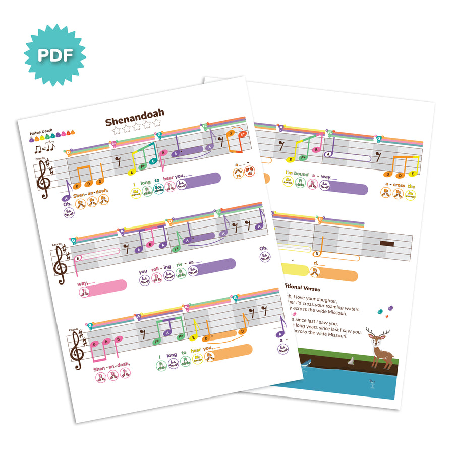 Shenandoah - D Major - My First Swingin' Songbook