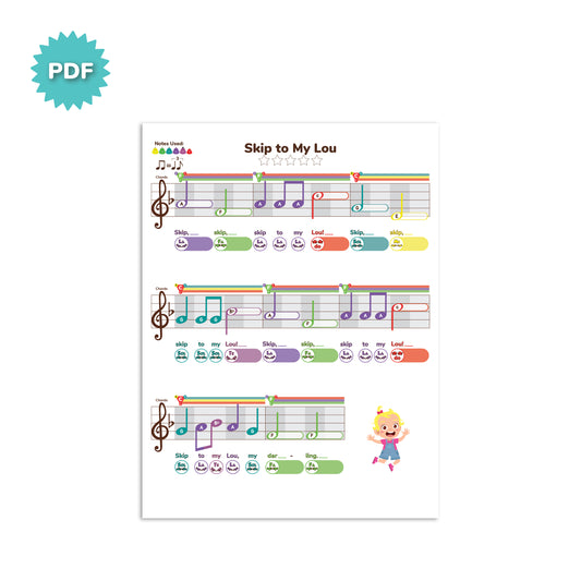 Skip to my Lou - F Major - My First Swingin' Songbook