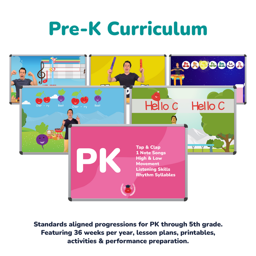 Prodigies PK-5 Music Curriculum (Standards-Based) | Prodigies