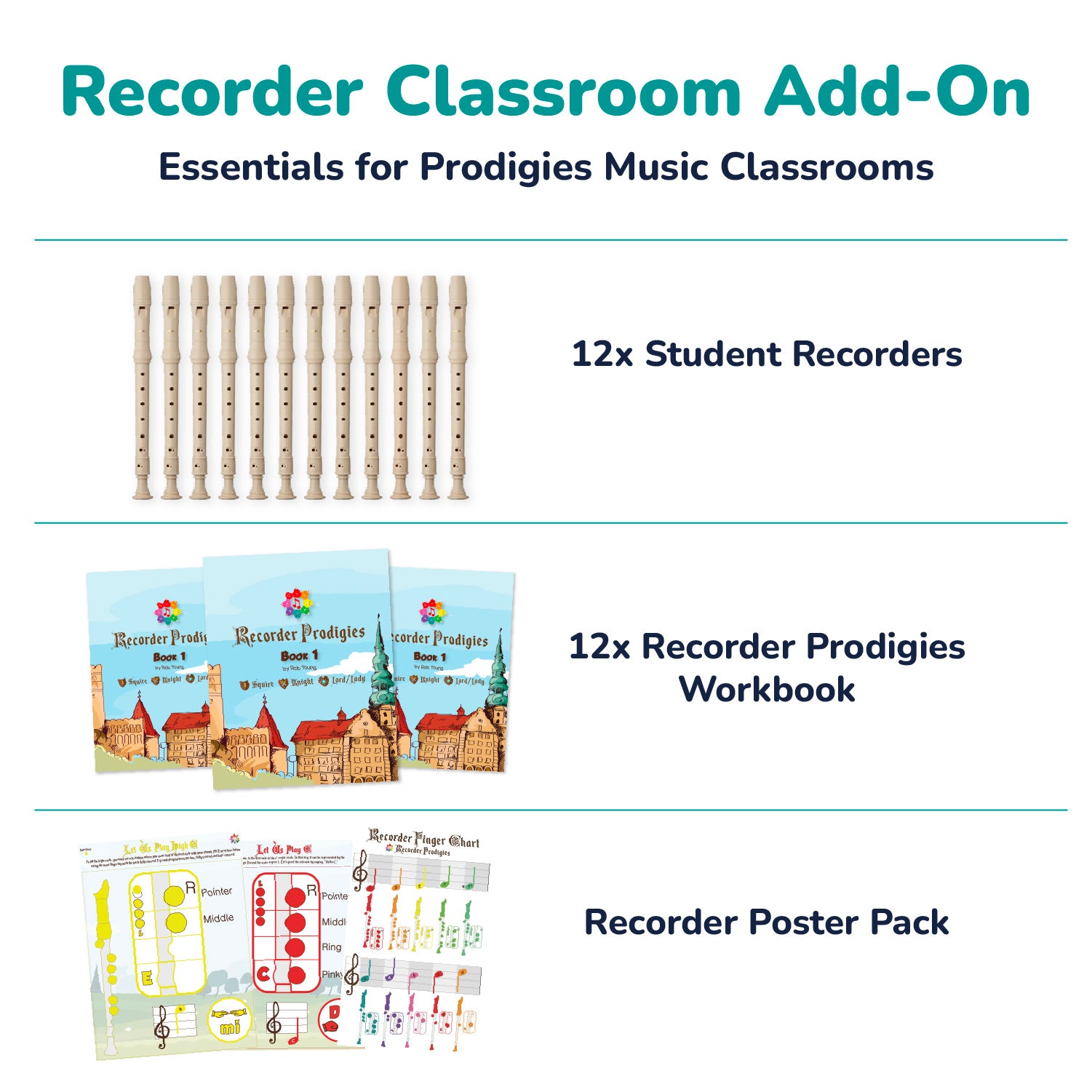 Recorder Classroom Add-On – Prodigies