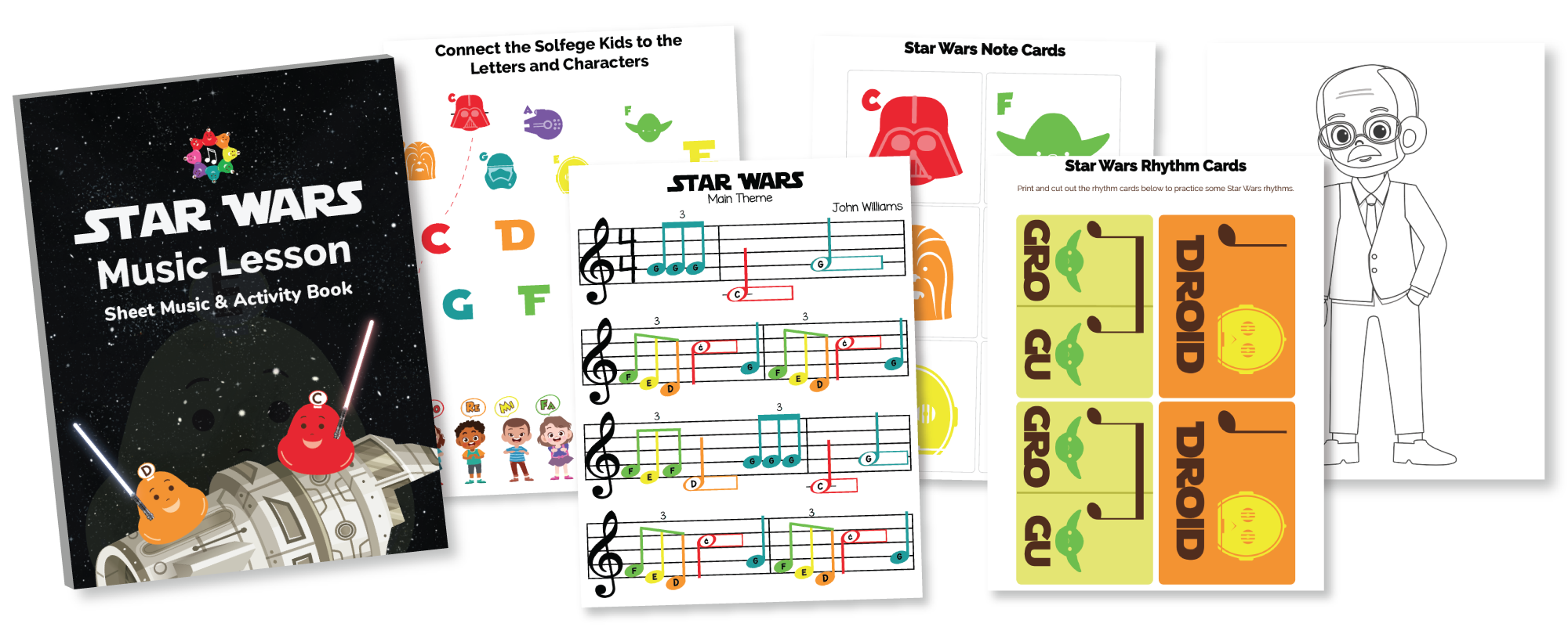Free Star Wars Music Lesson Materials