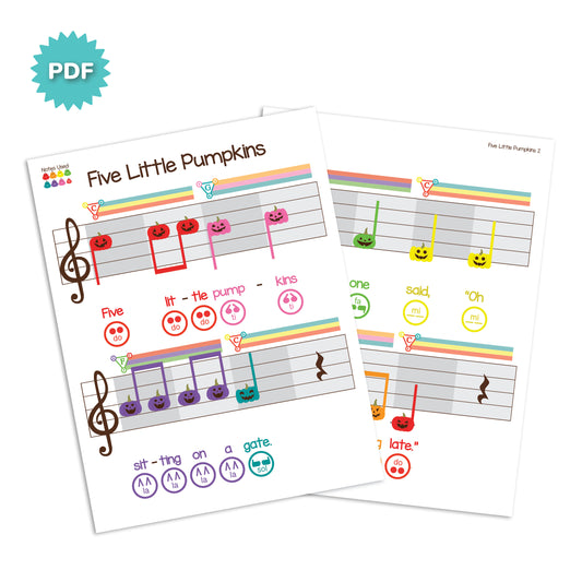 Five Little Pumpkins Sheet Music