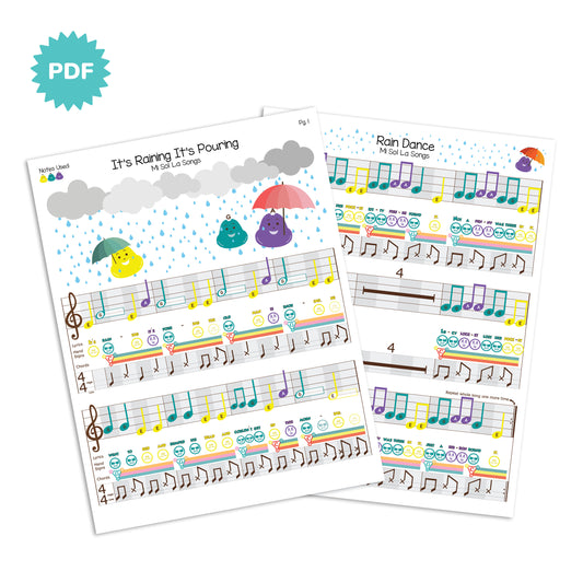 It’s Raining + Rain Dance (2 Mi Sol La Songs)
