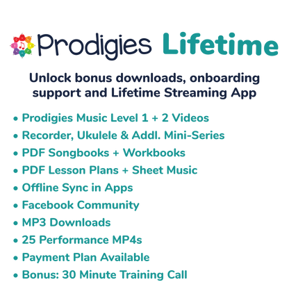 Prodigies Music - Lifetime Membership