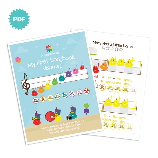 My First Songbook: Vol I (PDF eBook)