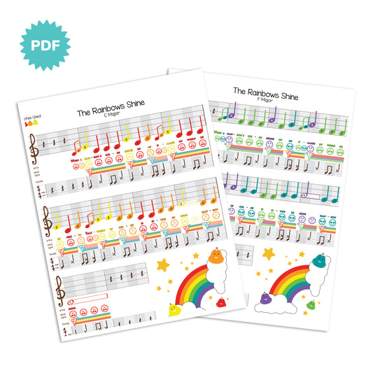 The Rainbows Shine (3 Note Song)