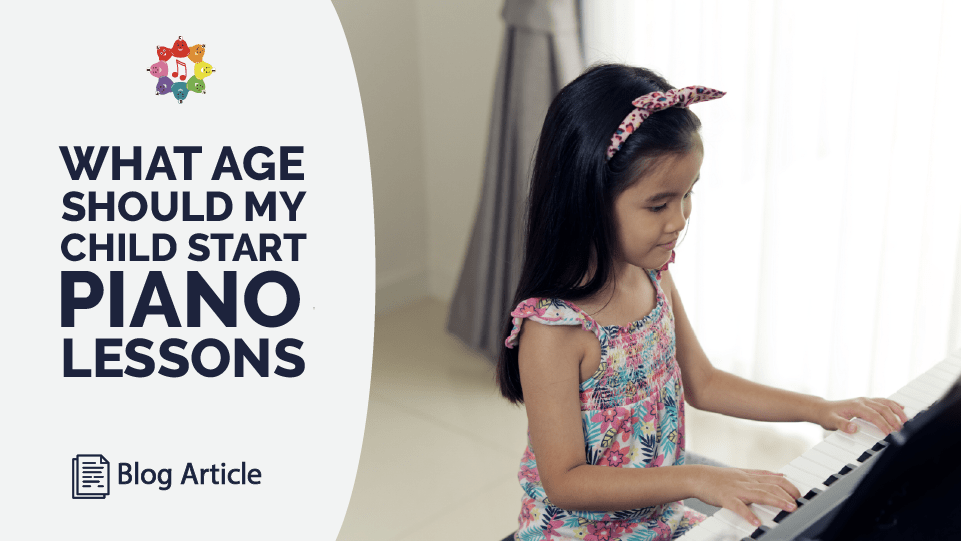 What Ge Should My Child Start Piano Lessons