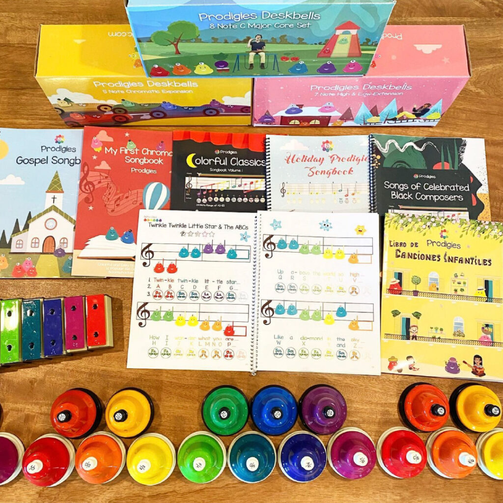 Colorful Music Materials Deskbells Boomwhackers Books 80