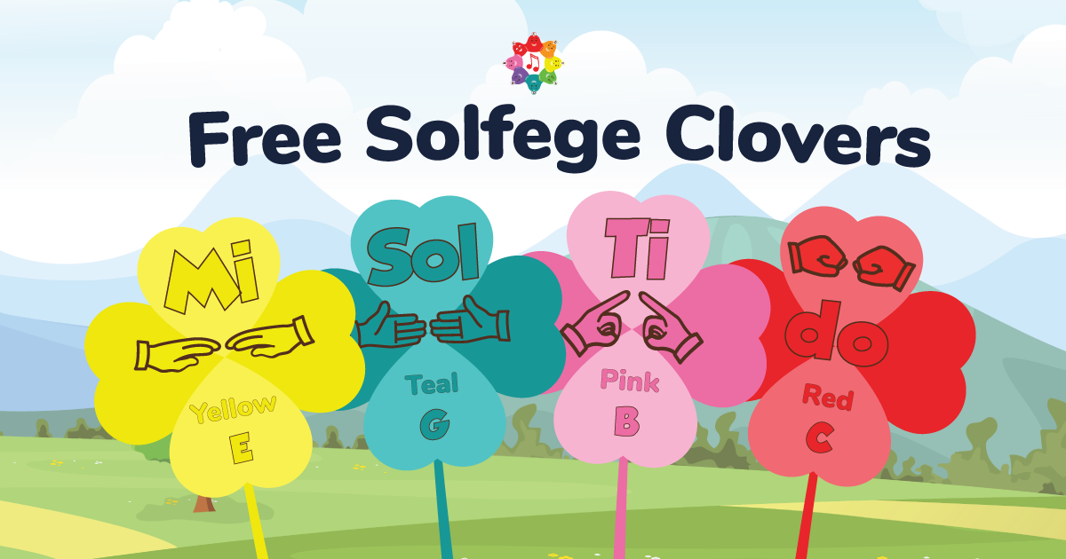 Solfege Clovers For March Blog