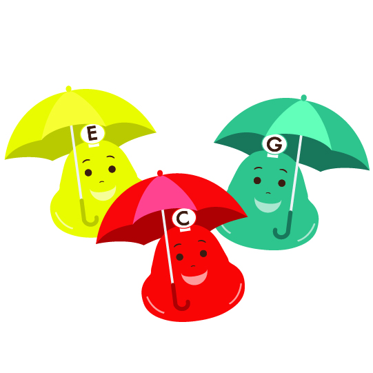 Chromanote P7 Cover Bells With Umbrellas 100